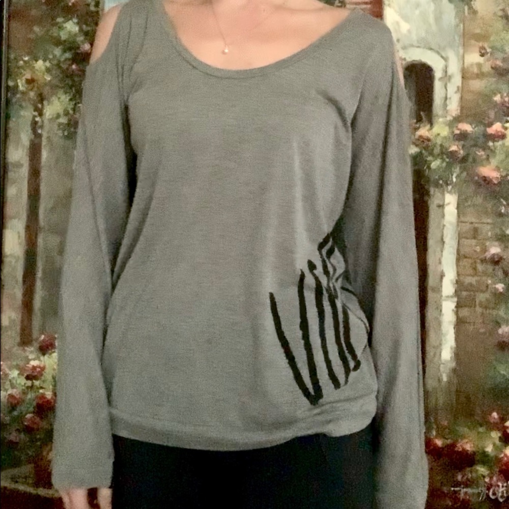 Volcom Long Sleeve Shoulder Cut Out